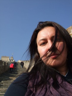 Me at the Great Wall of China